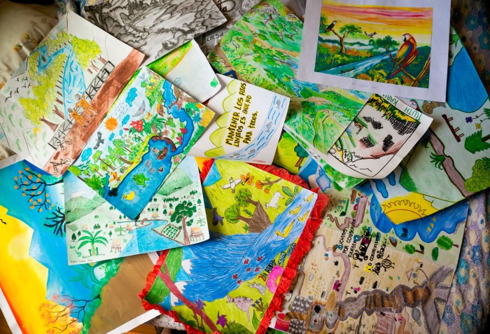 Machu Pichu Kayak Fest Pintura y Dibujo concurso